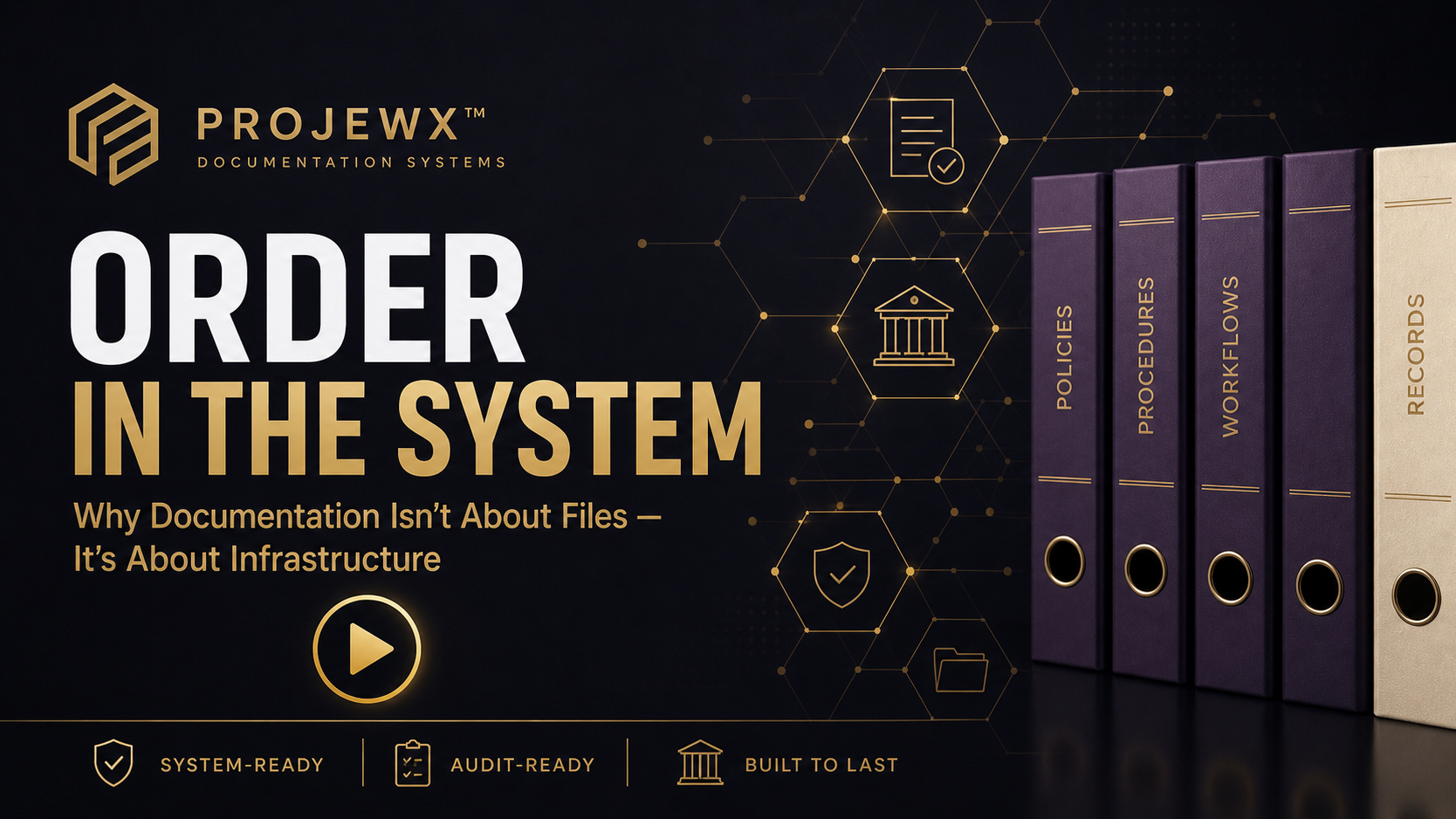 Order in the System: Why Documentation Isn’t About Files, It’s About Infrastructure