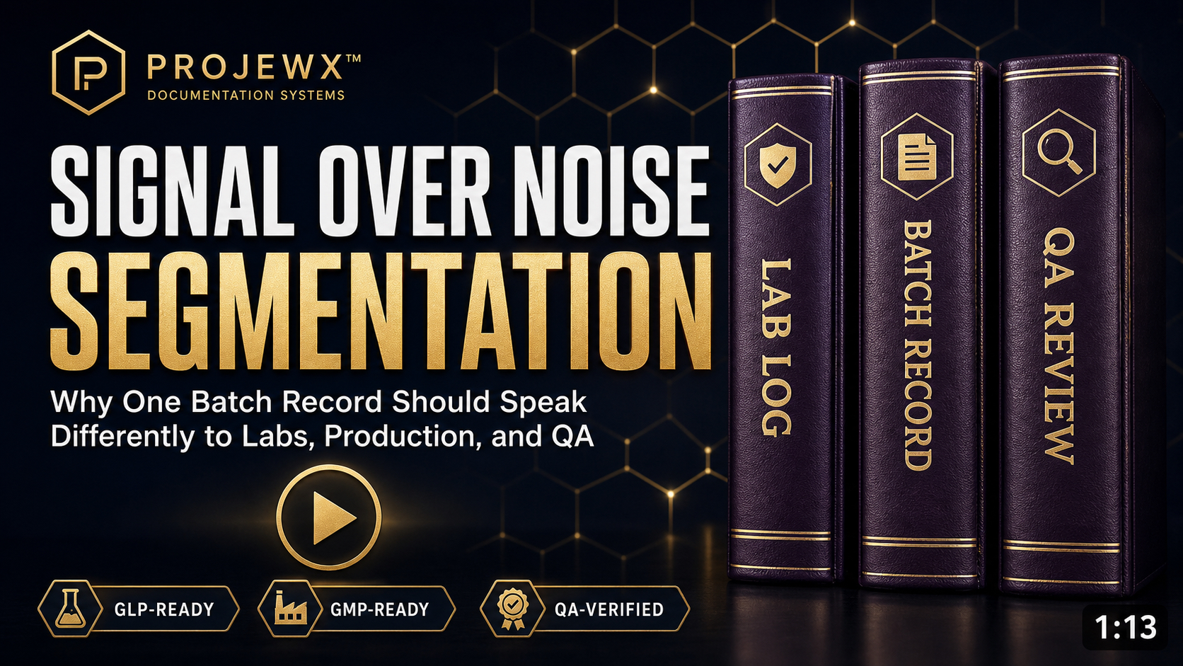 Signal Over Noise: Why One Batch Record Can’t Serve Three Readers