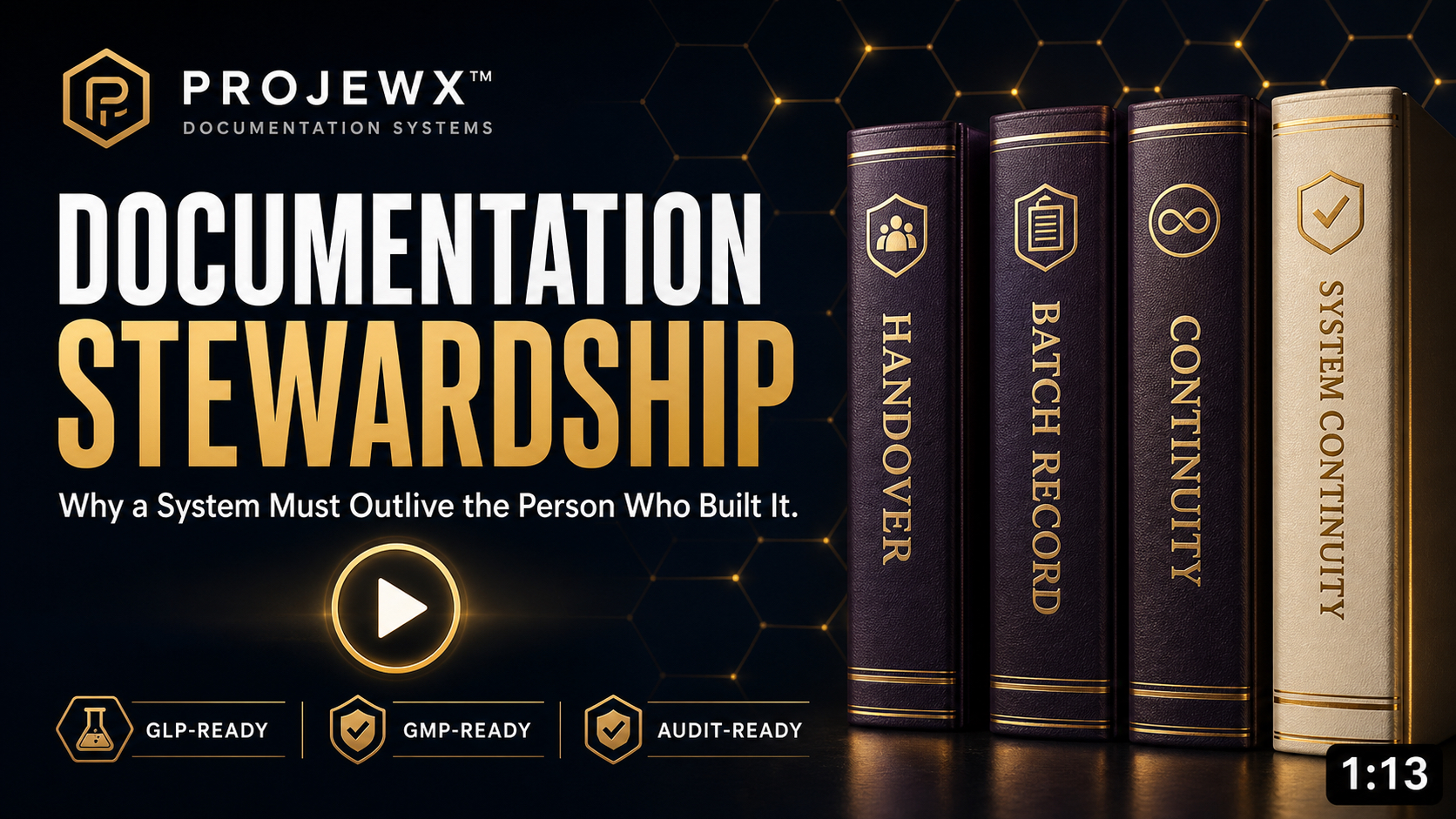 Documentation Stewardship: Why a Documentation System Must Outlive the Person Who Built It