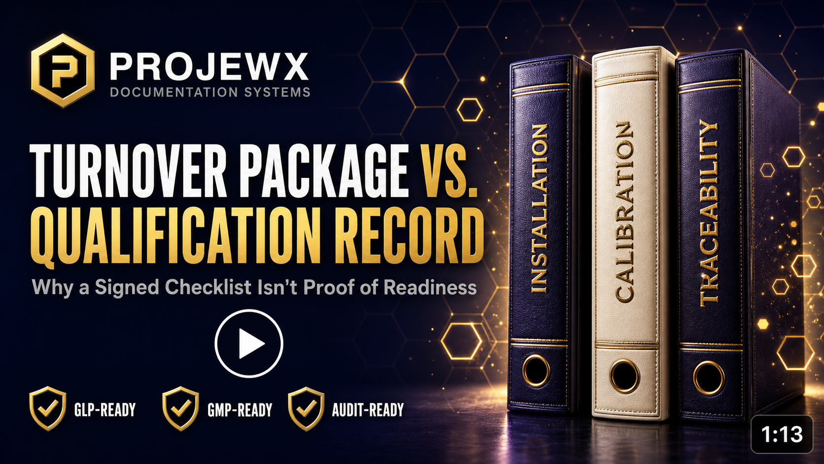 A Turnover Package (TOP) Is Not A Qualification Record